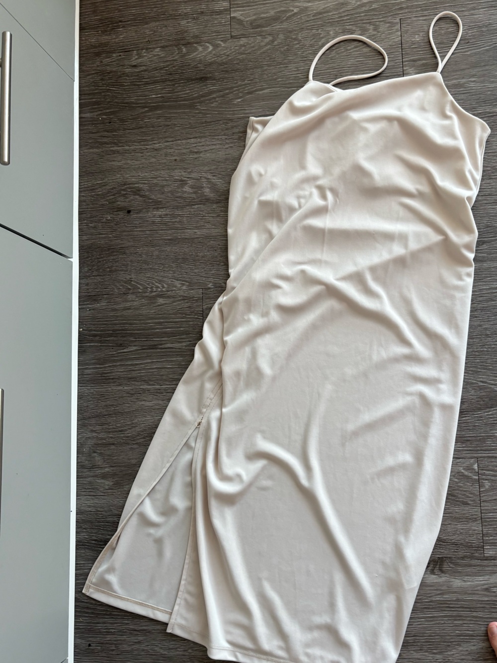 H&M Pale Blush Slip Dress